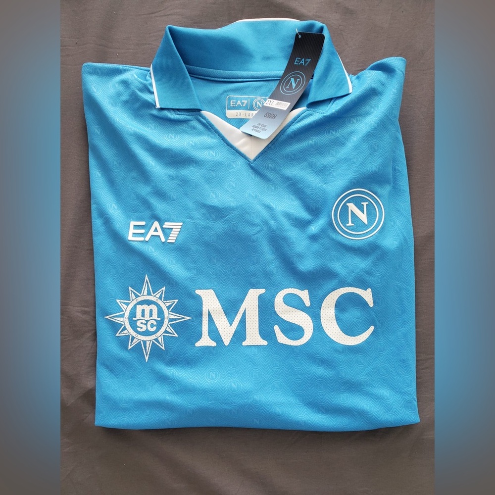Napoli soccer jersey XL